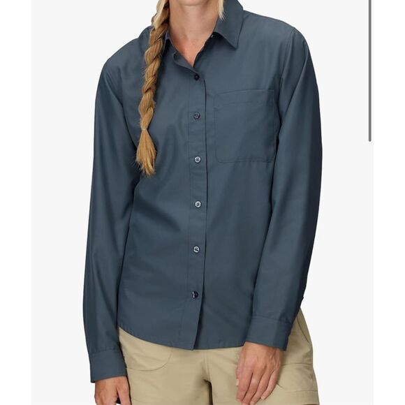 Marmot XS gorpcore Airexchange UPF 40 button down shirt - Picture 1 of 4